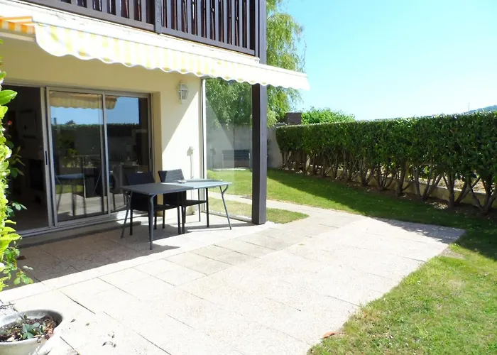 T2 Avec Jardin, Proche Centre Et De Cabourg, Parking Inclus - Fr-1-487-295 Appartement *